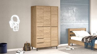 Шкафы Ocean FURNLUX CLASSIC, 112x55x196 cm, натуральный цена и информация | Шкафы | kaup24.ee