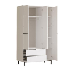 Шкафы Ocean FURNLUX CLASSIC, 112x55x196 cm, белый цена и информация | Шкафы | kaup24.ee