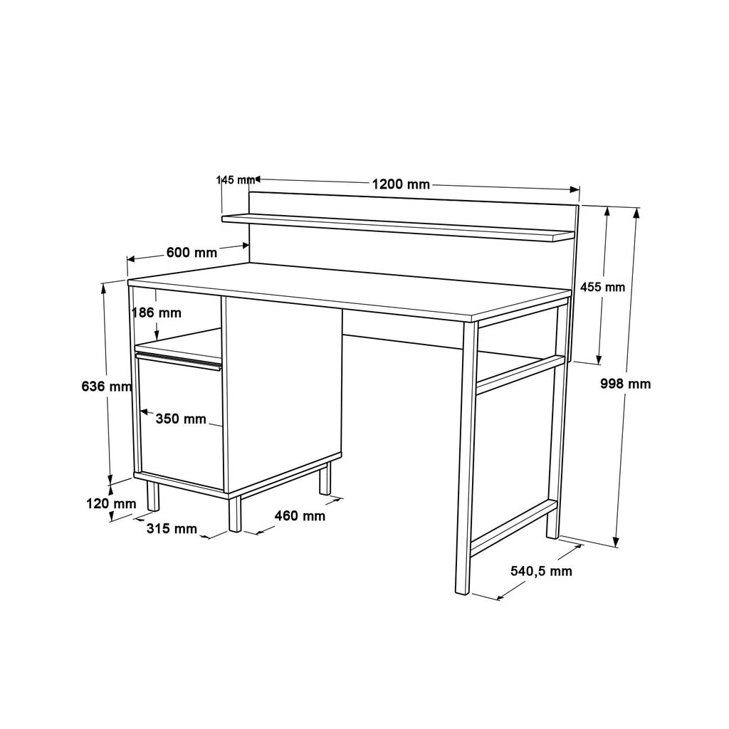 Laud Ocean FURNLUX CLASSIC, 120x60x100 cm, naturaalne цена и информация | Aiapingid | kaup24.ee