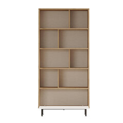 Витрина Crea FURNLUX CLASSIC, 84x30x176 cm, бежевый цена и информация | Витрины, серванты | kaup24.ee