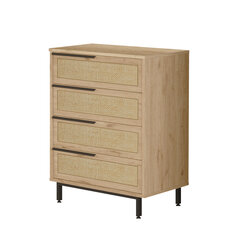 Kummut Ocean FURNLUX CLASSIC, 75x45x95 cm, helebeež hind ja info | Kummutid | kaup24.ee