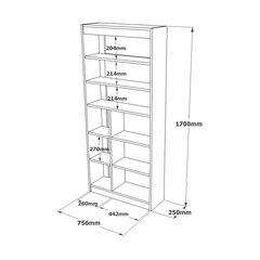 Витрина Luvio FURNLUX CLASSIC, 76x25x170 cm, серый цена и информация | Витрины, серванты | kaup24.ee