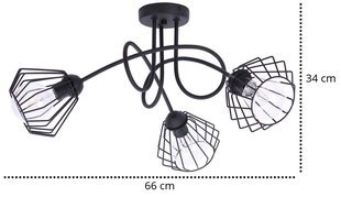 LightHome rippvalgusti Edison цена и информация | Люстры | kaup24.ee