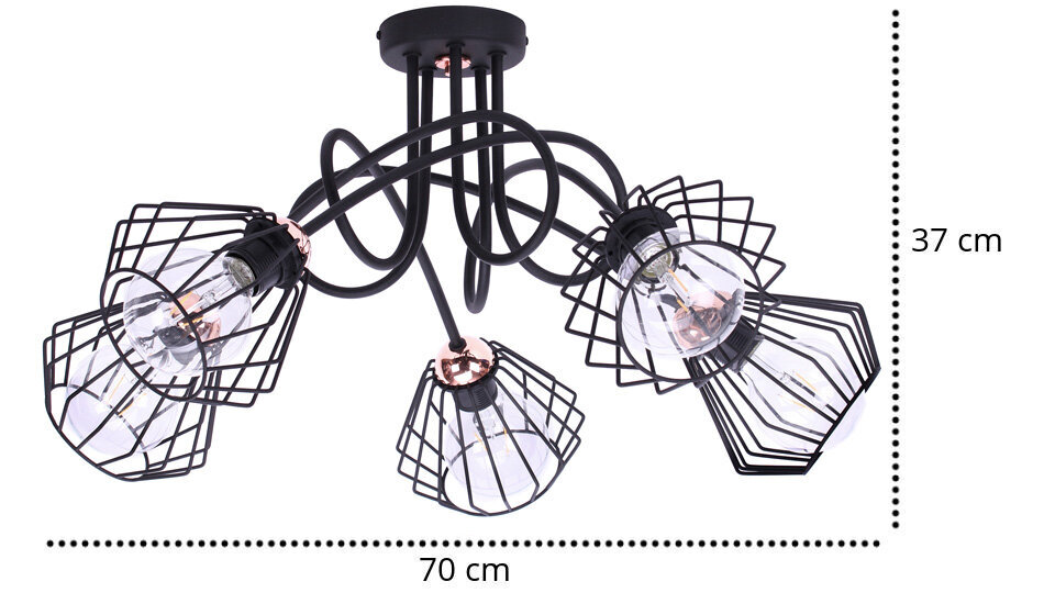 LightHome rippvalgusti Edison hind ja info | Rippvalgustid | kaup24.ee