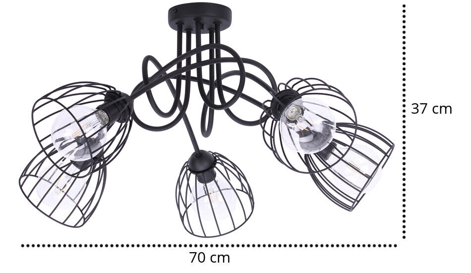 LightHome rippvalgusti Edison цена и информация | Rippvalgustid | kaup24.ee