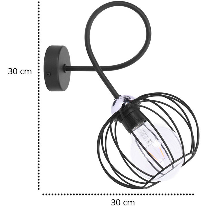 LightHome seinalamp Edison hind ja info | Seinavalgustid | kaup24.ee