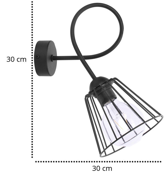 LightHome seinalamp Edison цена и информация | Seinavalgustid | kaup24.ee