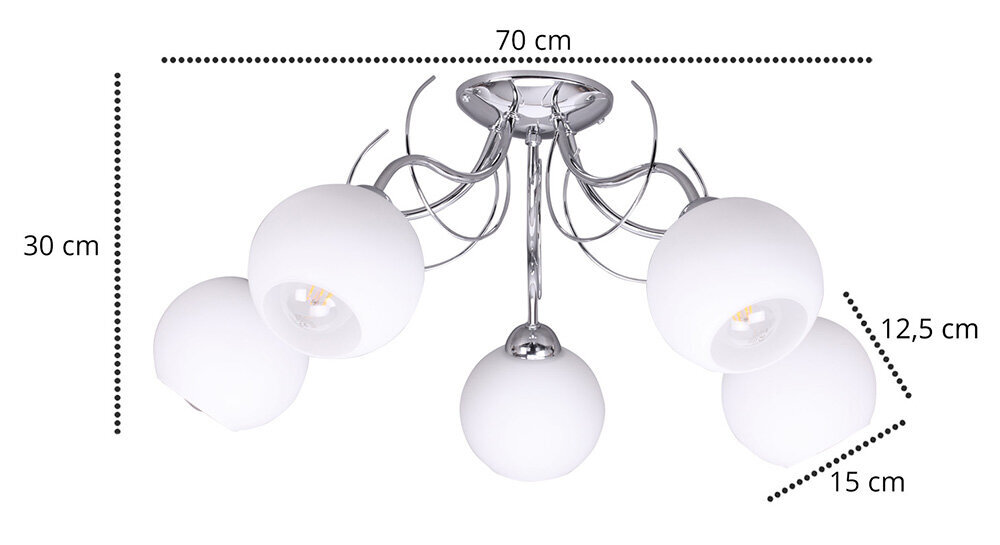 LightHome rippvalgusti Eliza hind ja info | Rippvalgustid | kaup24.ee