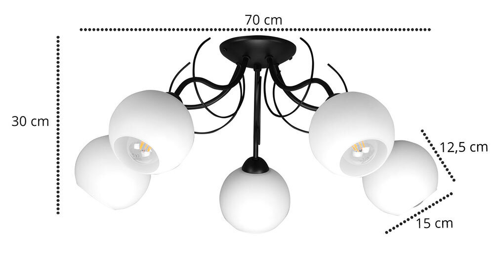 LightHome rippvalgusti Eliza цена и информация | Rippvalgustid | kaup24.ee