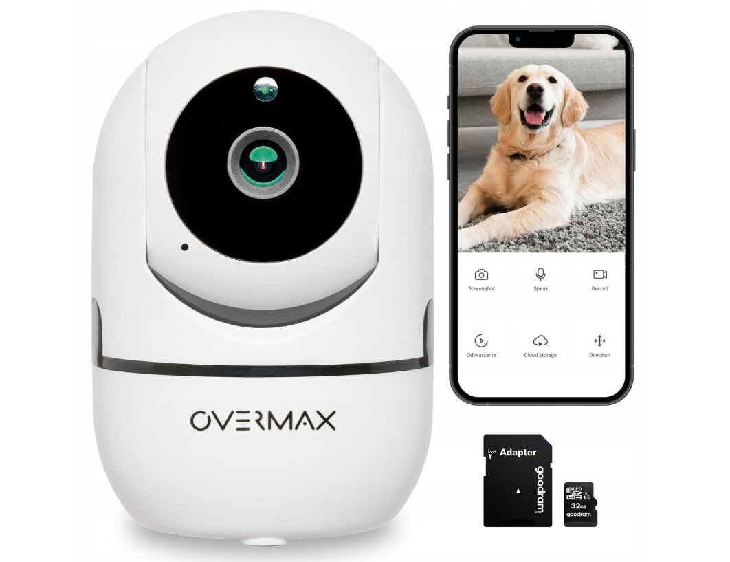 Overmax Camspot 3.6 siseruumide IP kaamera + 2 muud toodet цена и информация | Valvekaamerad | kaup24.ee