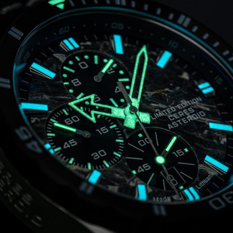 Vostok Europe 'Ceres Asteroid' Limited Edition Chronograph 6S10-320E693​ 6S10-320E693 цена и информация | Naiste käekellad | kaup24.ee