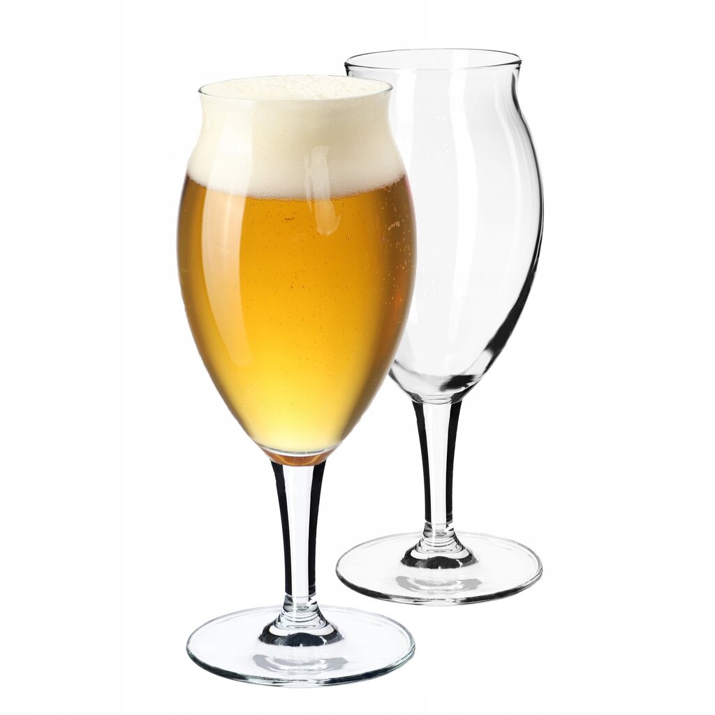 Õlleklaasid Pokale Klaasikomplekt 2x 410ml hind ja info | Klaasid, tassid ja kannud | kaup24.ee
