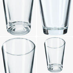 8x joogiklaaside komplekt 170 ml Universaalne vee-mahlajookide jaoks hind ja info | Klaasid, tassid ja kannud | kaup24.ee