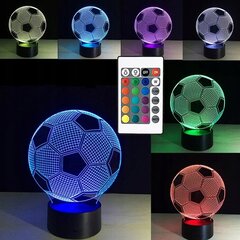 3D lamp Jalgpall hind ja info | Laualambid | kaup24.ee