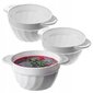 Bouillon Flapper 650ml White Bowl 3 tk hind ja info | Lauanõud ja kööginõud | kaup24.ee