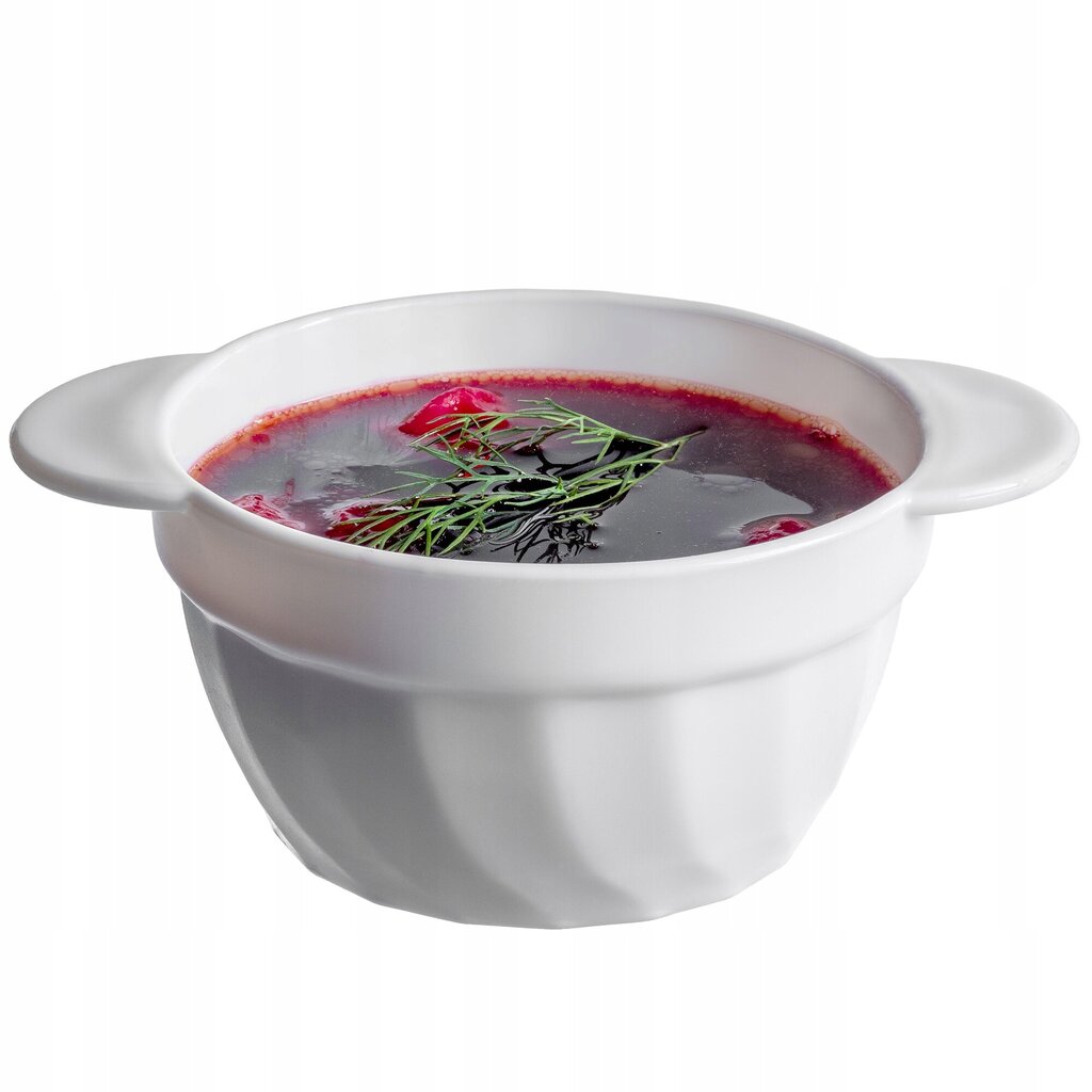 Bouillon Flapper 650ml White Bowl 6 tk цена и информация | Lauanõud ja kööginõud | kaup24.ee