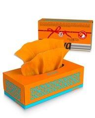10x Renova гигиенические салфетки оранжевые 80шт +gratis цена и информация | Туалетная бумага, бумажные полотенца | kaup24.ee