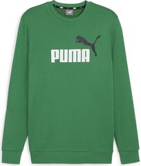 Puma Džemprid Ess+ 2 Col Big Logo Green 586763 86 586763 86/M hind ja info | Meeste pusad | kaup24.ee