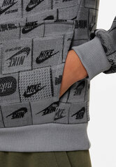 Nike Джемпер K Nsw Club Ft Hdy Aop Grey FN8741 084 FN8741 084/L цена и информация | Рубашки для девочек | kaup24.ee