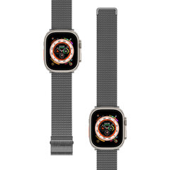 Amazing Thing Band Titan Metal Band TM49GB Apple Watch 49/45 must hind ja info | Lisaseadmed | kaup24.ee