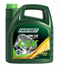 Sünteetiline mootoriõli Fanfaro LSX 6701 5W-30 , 5L hind ja info | Mootoriõlid | kaup24.ee