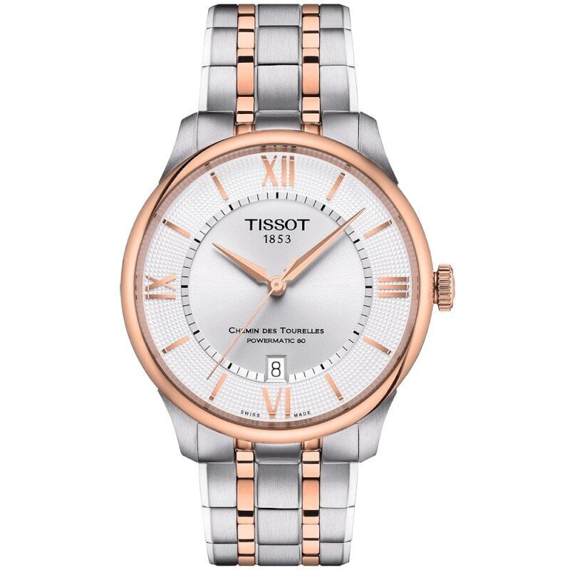 Tissot Chemin Des Tourelles Powermatic 80 T139.807.22.038.00 T139.807.22.038.00 цена и информация | Naiste käekellad | kaup24.ee