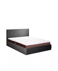 Кровать Sapnas.eu MONAKAS + матрас SAPNAS 2 XL, 160x200см, серый цена и информация | Кровати | kaup24.ee