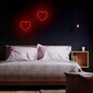 Neoon LED HEART punane nahkhiir + USB Forever FLNE07 Light цена и информация | LED ribad | kaup24.ee