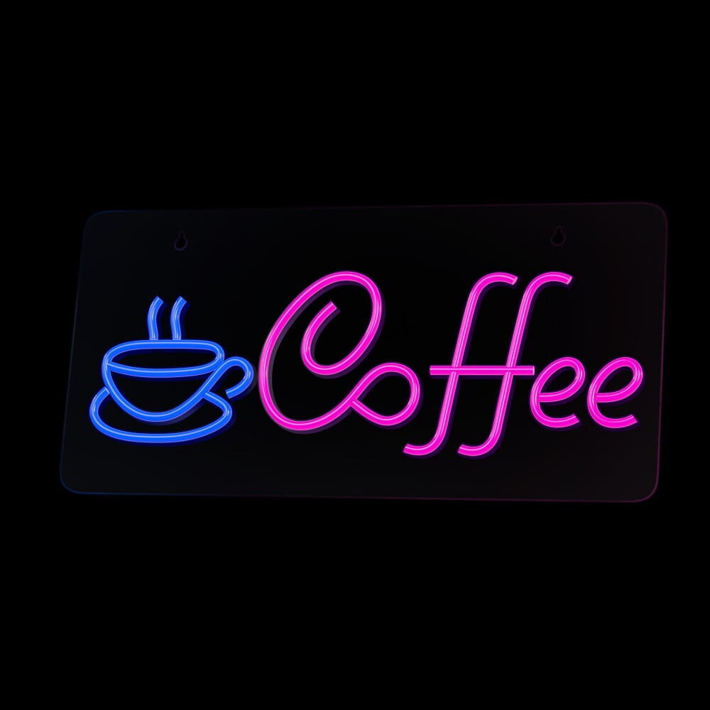 Neoon PLEXI LED COFFEE sinine roosa NNE11 Neolia цена и информация | LED ribad | kaup24.ee