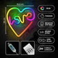 Neoon LED RGB LOVE IN HEART FLRN02 + pult Forever Light hind ja info | LED ribad | kaup24.ee