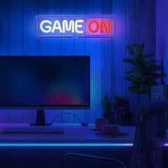 Neoon PLEXI LED GAME ON mitmevärviline FPNE23 Forever Light цена и информация | Светодиодные ленты | kaup24.ee