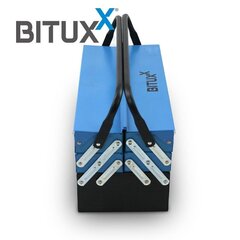 металлический лоток для инструментов bituxx цена и информация | Ящики для инструментов, держатели | kaup24.ee