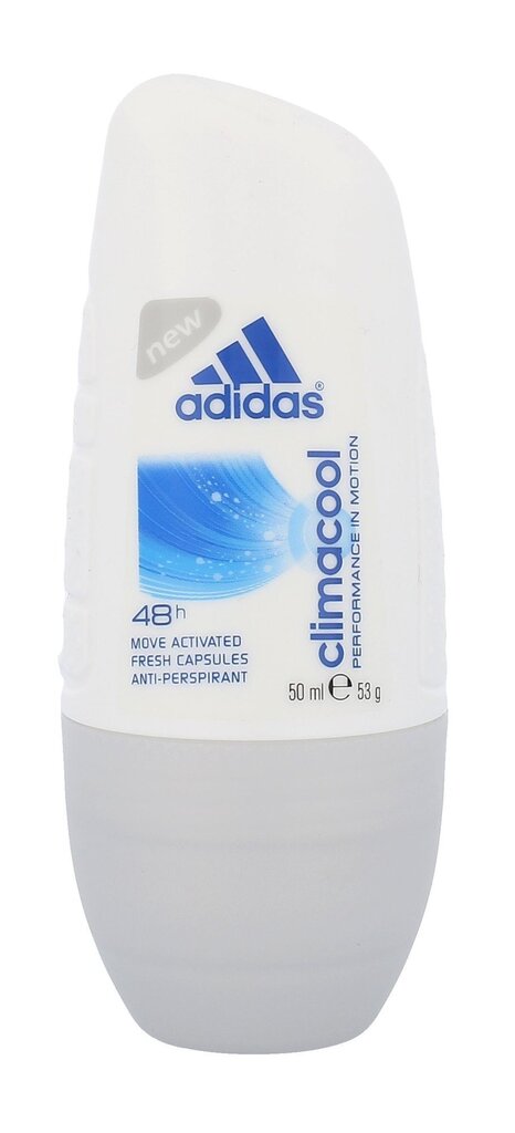 Higistamisvastane rulldeodorant Adidas Climacool naistele 50 ml hind ja info | Deodorandid | kaup24.ee