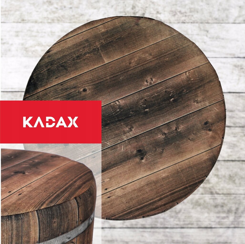 Tumba Kadax Barrel, pruun hind ja info | Kott-toolid, tumbad, järid | kaup24.ee