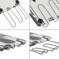 Kokkupandav triikimislaud 100x30cm Kerge standardne triikrauahoidik hind ja info | Triikimislauad | kaup24.ee