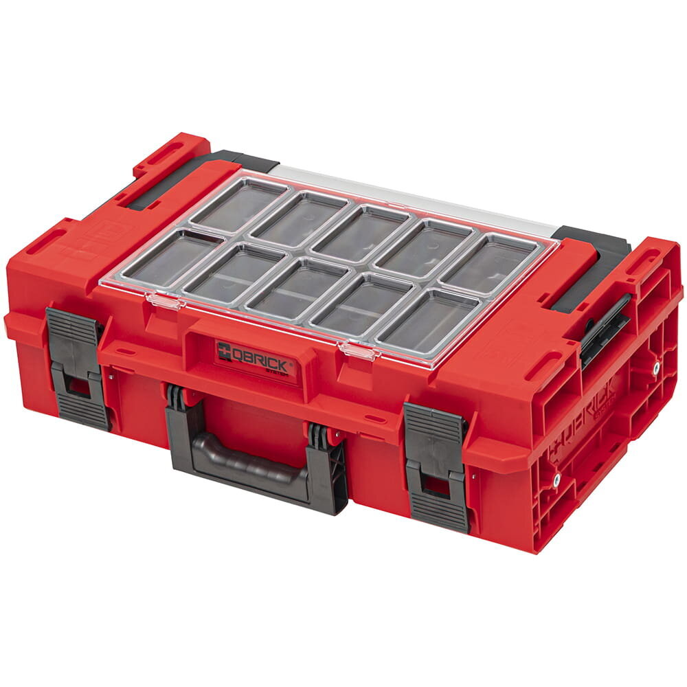 Qbrick System ONE 200 2.0 Expert RED Ultra HD kohandatud tööriistakast SKRQ200E2CCZEPG013 Patrol Group цена и информация | Tööriistakastid, tööriistahoidjad | kaup24.ee