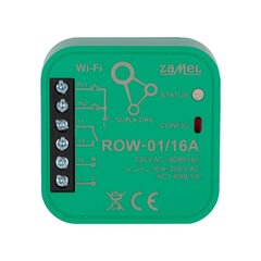 Supla - Wi-Fi 1-канальный приемник для тыловых блоков ROW-01/16A цена и информация | Выключатели, розетки | kaup24.ee