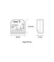 Supla - Wi-Fi контроллер для настенных рольставней mSRW-01 цена и информация | Выключатели, розетки | kaup24.ee