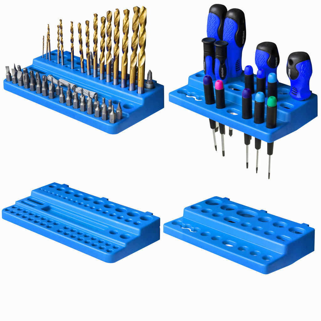 Tööriistaplaat 115X78 CM 22 BOXES Seinariiul tööriistahoidjatega optimaalseks organiseerimiseks ja korrastamiseks töökojas ja garaažis - ruumi säästev ja mobiilne professionaalseks kasutamiseks, sh mo hind ja info | Tööriistakastid, tööriistahoidjad | kaup24.ee