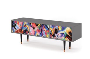 Тумба под ТВ T4 Kandinsky L 170 cm, серый цена и информация | Комоды | kaup24.ee