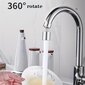 '1pc 360 ° xexeame katã ƒe faucet kekeɖenudɔwɔwɔ nozzle' цена и информация | Vannitoa sisustuselemendid ja aksessuaarid | kaup24.ee