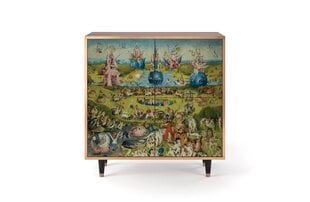 Puhvet BS3 The Garden By Hieronymus Bosch L 94 cm, pähkel hind ja info | Kummutid | kaup24.ee