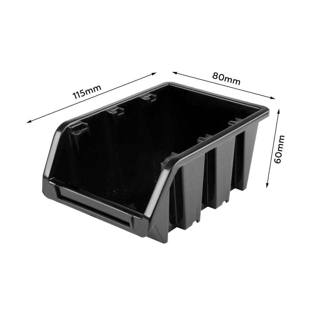 Töökoja laosüsteem riiulitega| 78 x 78 cm | 90 tk. Kast | hind ja info | Tööriistakastid, tööriistahoidjad | kaup24.ee