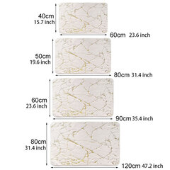 '1 шт. супер впитывающий толстый прочный коврик для ванной с эффектом памяти' цена и информация | Аксессуары для ванной комнаты | kaup24.ee