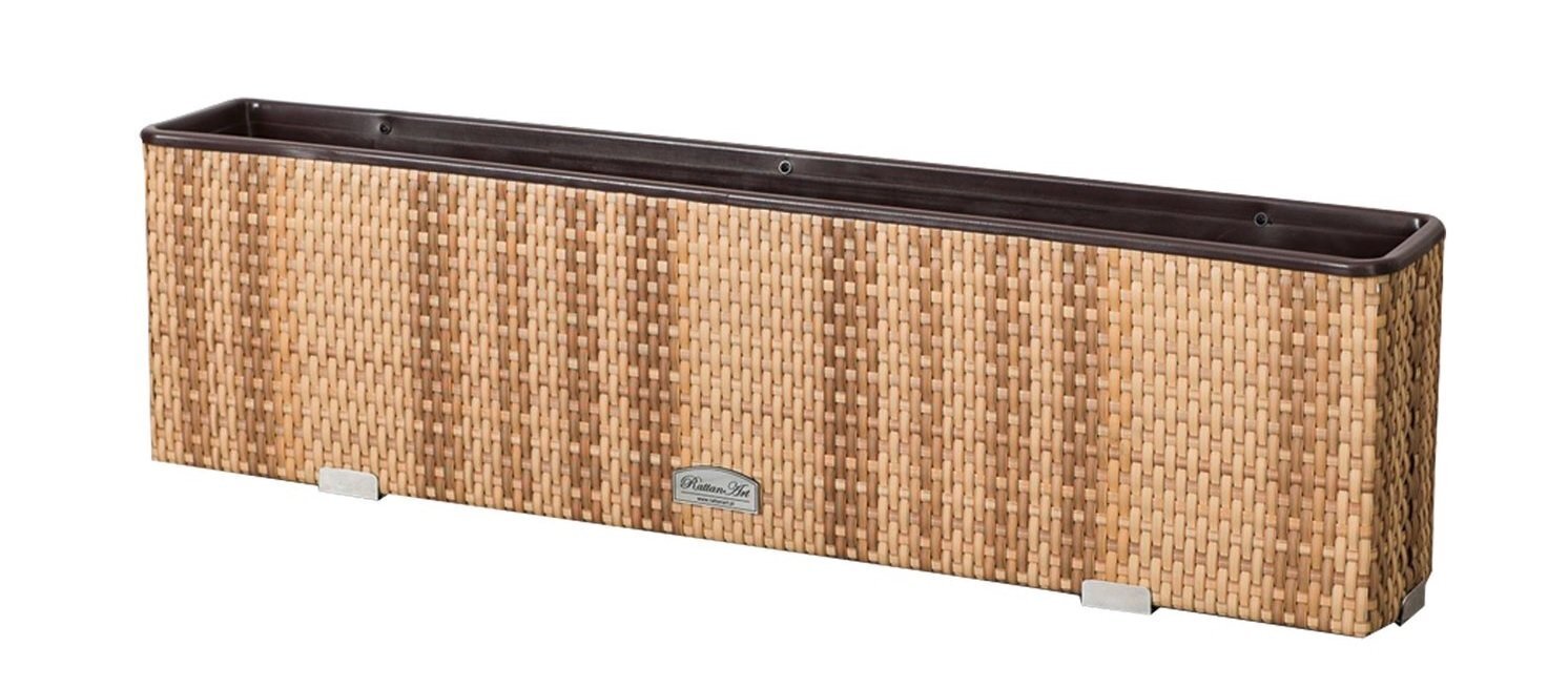 Lillepott Rattan Art, 26 x 98 x 16 cm hind ja info | Lillekastid | kaup24.ee