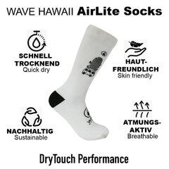 WAVE HAWAII AirLite sokid D11 (S42-46) цена и информация | Мужские носки | kaup24.ee