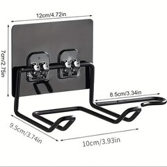'1 шт. держатель для фена' цена и информация | Аксессуары для ванной комнаты | kaup24.ee