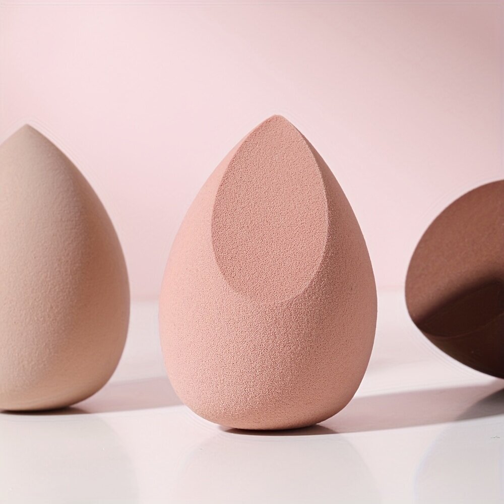 '3 tk Meigikäsna komplekt Professional Beauty Sponge Blender Makeup Foundation Blending Cosmetic Makeup Pahvipuuder kreemile' цена и информация | Vannitoa sisustuselemendid ja aksessuaarid | kaup24.ee