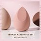 '3 tk Meigikäsna komplekt Professional Beauty Sponge Blender Makeup Foundation Blending Cosmetic Makeup Pahvipuuder kreemile' цена и информация | Vannitoa sisustuselemendid ja aksessuaarid | kaup24.ee