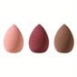 '3 tk Meigikäsna komplekt Professional Beauty Sponge Blender Makeup Foundation Blending Cosmetic Makeup Pahvipuuder kreemile' цена и информация | Vannitoa sisustuselemendid ja aksessuaarid | kaup24.ee